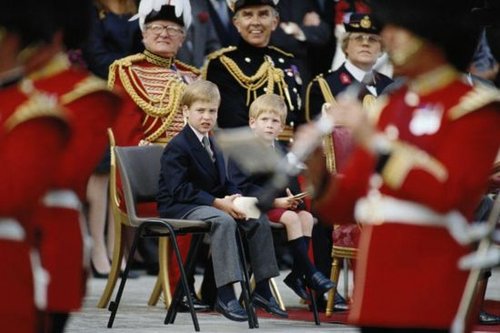 罕见威廉王子成长照(组图)