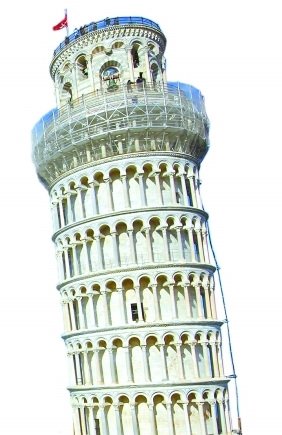 意比萨斜塔被修正逾1度 专家称未来200年无恙