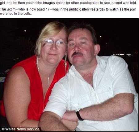 英国女子拍摄男友强奸10岁女孩过程 将视频上