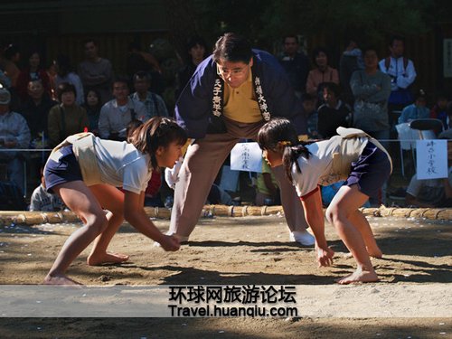 罕见的日本女子相扑(组图)