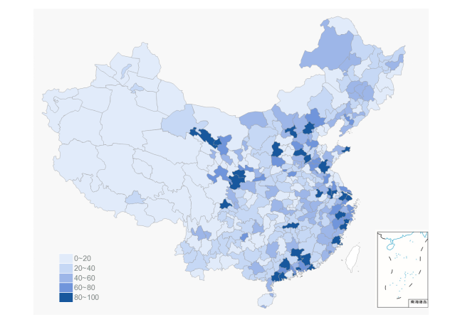 二、 中国城市政商关系健康指数排行榜
