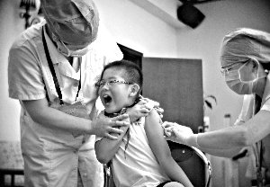 逾27万儿童补种麻疹疫苗