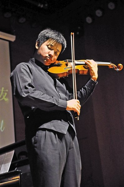 深圳小提琴家林浩力回国演出将助阵萨斯曼思豪
