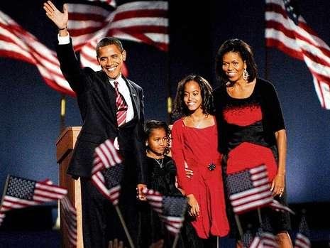 奥巴马12岁女儿身高赶上1.85米高的父亲