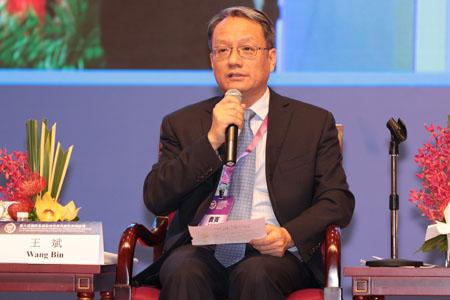 图文:中国电力建设集团有限公司副总经理王斌