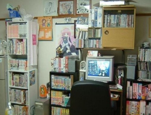 实拍!日本宅男的家