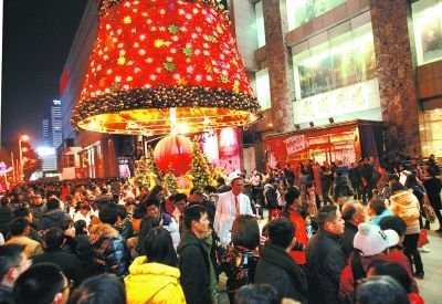 中式圣誕大餐"貧富懸殊"