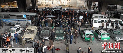 叙利亚首都自杀爆炸致26死63伤 政府矢言打击