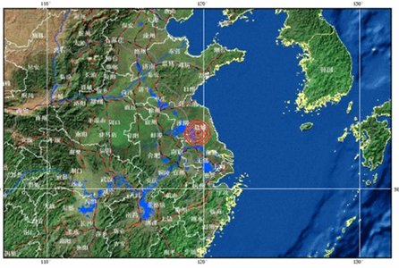 江苏扬州4.9级地震:少量院墙及烟囱倒塌