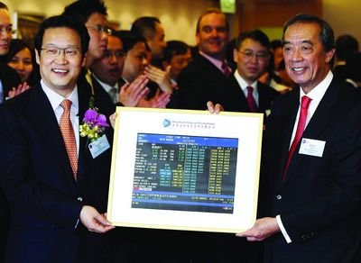 农行h股在香港成功上市