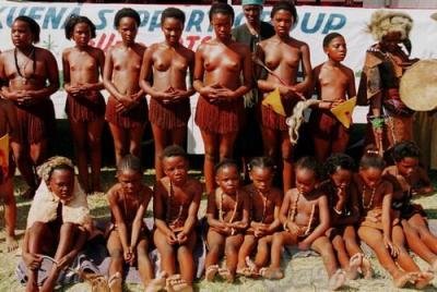 非洲部落美女标准