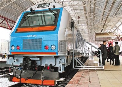 中国电力机车 首次在欧洲 投入正式运营