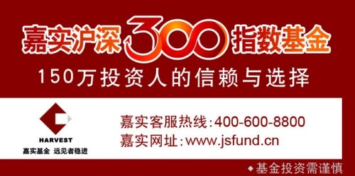 嘉实沪深300指数基金