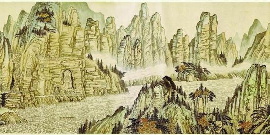 只有两幅作品的展览