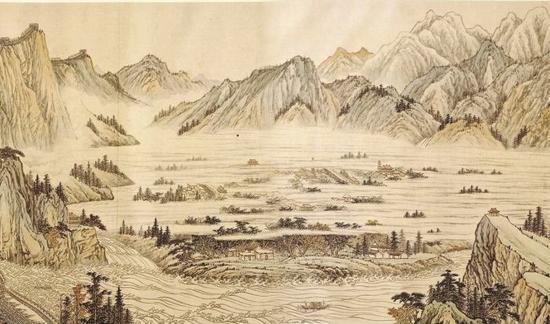 只有两幅作品的展览