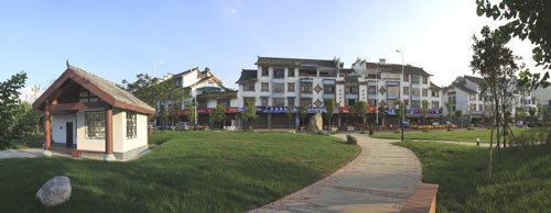 图为西昌市老海亭农民安置新区