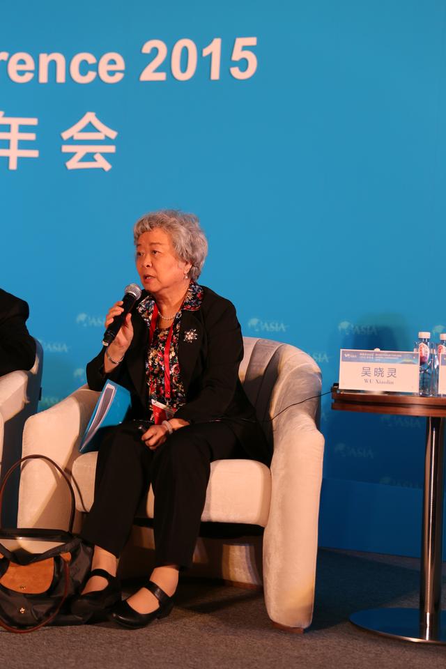 图文:清华大学金融学院院长吴晓灵