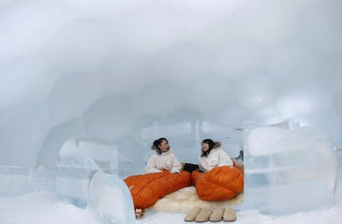 <em>日美女</em>北海道冰雪中沐浴(组图)_财经_腾讯网