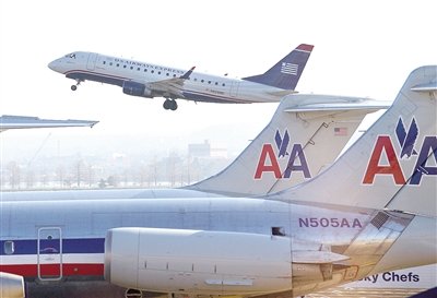 美国航空联姻全美航空 世界最大航空公司诞生