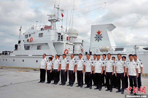 中国渔政船赴西沙及黄岩岛海域巡航护渔