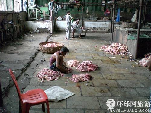在印度感受吃肉难:不买冷冻肉 只买新鲜肉_新