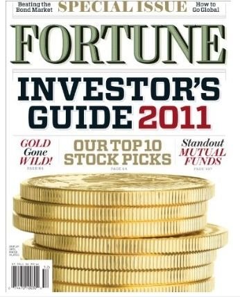 《财富》:2011年最有潜力的10支股票