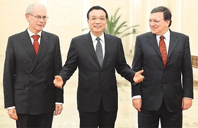 中欧启动投资协定谈判 力争2020年贸易额达1