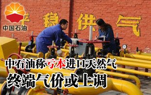 中石油称亏本买气 终端气价或攀升