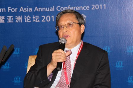 博鳌论坛2011年会落幕 周文重通报年会成果