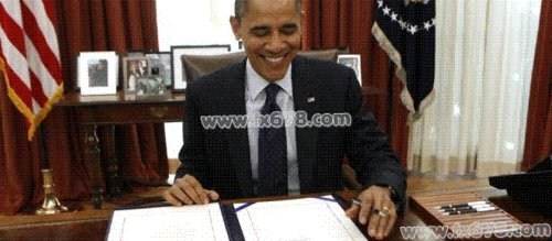 美国白宫:总统奥巴马签署财政悬崖立法