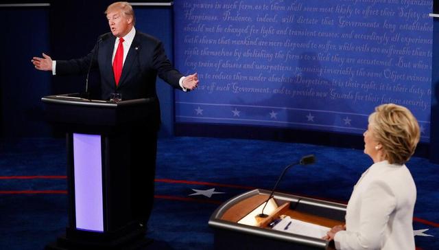 三场辩论分胜负：一文看懂希拉里与特朗普争执焦点