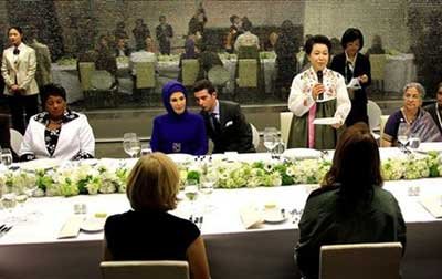 韩国"上演"夫人外交:g20峰会上的第一夫人们