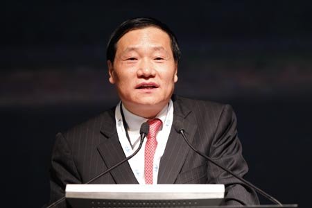 图文:中国银行股份有限公司董事长肖钢演讲