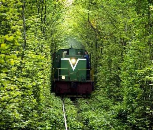 世界最美轨道 乌克兰浪漫铁路