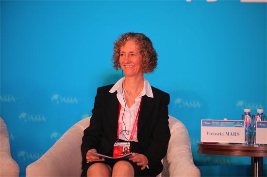 图文:美国玛氏集团董事长Victoria Mars