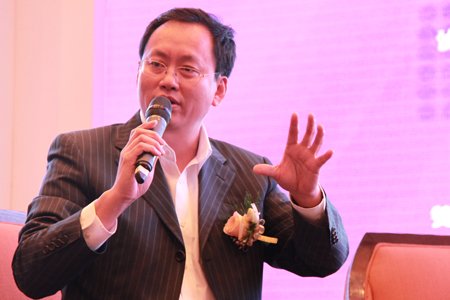 图文:中国广告协会学术委员会常委吴晓波