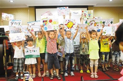 人保寿险深圳市分公司举办少儿绘画比赛