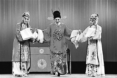 吉剧曲谱桃李梅_吉剧桃李梅舞台设计(3)