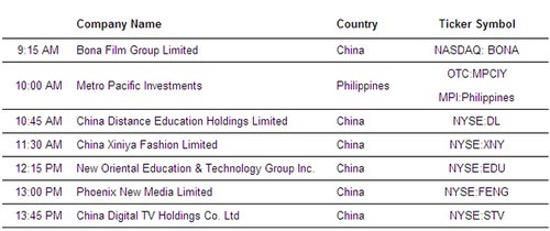 德意志环球股票服务部将举办在线投资者会议