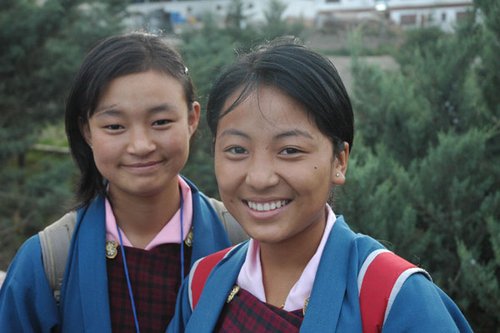 实地探访不丹人如何创造英语学习传奇(组图)