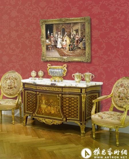 苏富比十九世纪欧洲油画、家具及工艺品展售会