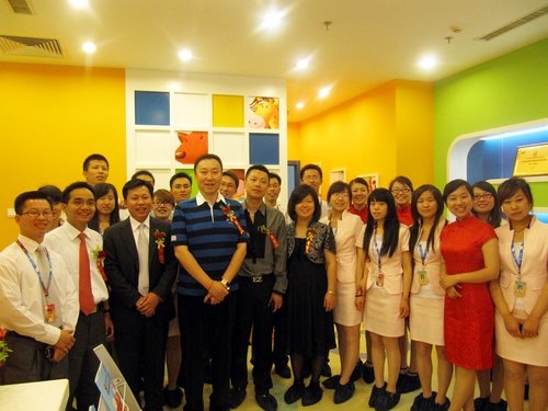 鼎盛京城第一家六星级儿童英语学校开业