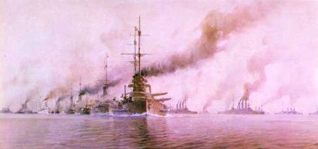 日德兰海战中的英国舰队