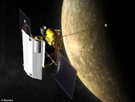 美国信使号水星探测器开始进入轨道