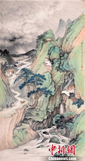 三百余位书画名家593幅作品开拍 标的逾4000万