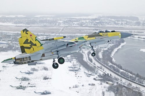 俄罗斯苏-35S战机将首次亮相欧洲