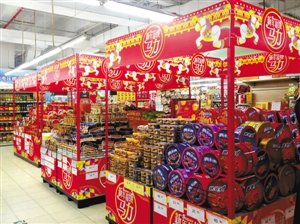 深圳商家备战年货市场