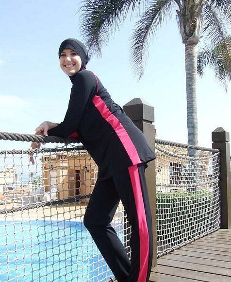 盘点穆斯林女人的独特泳衣