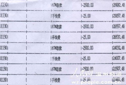温州开个人银行流水 腾讯网