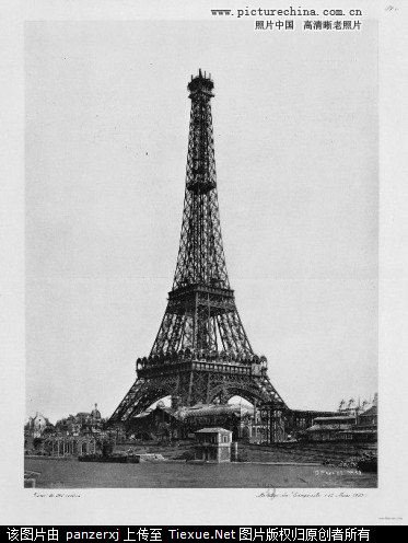 埃菲尔铁塔是这样建成的(组图)